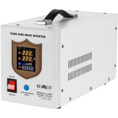 Kemot PROsinus-1000 USV mit reiner Sinuswelle - 700W Kemot PROsinus-1000 USV mit reiner Sinuswelle - 700W