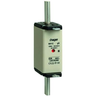 Hager, Sicherung, LNH1063MK (63 A) Hager, Sicherung, LNH1063MK (63 A)