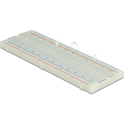 Delock Breadboard 630/200 Kontakte, Entwicklungsboard + Kit Delock Breadboard 630/200 Kontakte, Entwicklungsboard + Kit