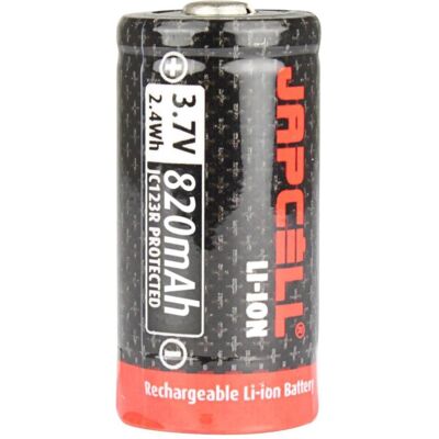 Japcell JCCR123R - Wiederaufladbare 3,7V Li-Ion Akku - Batterie Japcell JCCR123R - Wiederaufladbare 3,7V Li-Ion Akku - Batterie