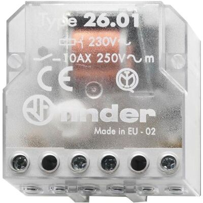 Finder Schrittschalter 1 Schliesser (NO) 12 VAC 10 A 250 VAC, Relais Finder Schrittschalter 1 Schliesser (NO) 12 VAC 10 A 250 VAC, Relais