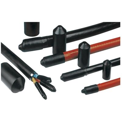 HellermannTyton 1616-1-B5W2-PO-X-BK Spannungsfeste Endkappe 416-16053 HellermannTyton 1616-1-B5W2-PO-X-BK Spannungsfeste Endkappe 416-16053