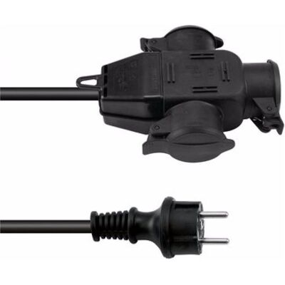 EuroLite Verlängerungskabel, Verlängerung 3x2,5 3m 3-fach (3 m, CEE 7/3) EuroLite Verlängerungskabel, Verlängerung 3x2,5 3m 3-fach (3 m, CEE 7/3)