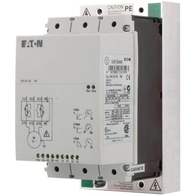 Eaton, Motorsteuerung, Softstarter, 81 A, 200-480 V AC, Us= 134937 Eaton, Motorsteuerung, Softstarter, 81 A, 200-480 V AC, Us= 134937
