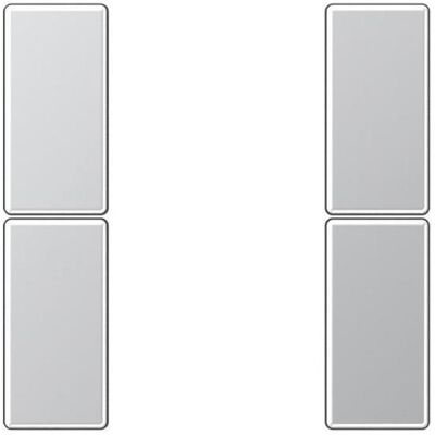 JUNG A 502 TSA AL - Schaltermodul, 2-fach, Aluminium JUNG A 502 TSA AL - Schaltermodul, 2-fach, Aluminium