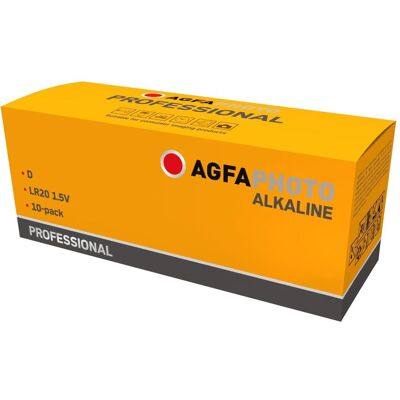 AGFAPHOTO Alkaline (10 Stk., D), Batterien + Akkus AGFAPHOTO Alkaline (10 Stk., D), Batterien + Akkus