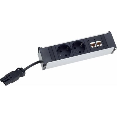 Bachmann, Steckdosenleiste, CONI - Steckdosenleiste - Eingabe, Eingang GST18i3 (1x, CEE 7/3, CEE 7/5) Bachmann, Steckdosenleiste, CONI - Steckdosenleiste - Eingabe, Eingang GST18i3 (1x, CEE 7/3, CEE 7/5)