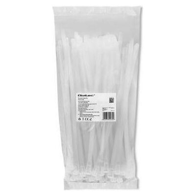Qoltec, Kabelbinder, 52230 Reusable Self locking cable (Kunststoffkabelbinder, 250 mm, 100 Stk.) Qoltec, Kabelbinder, 52230 Reusable Self locking cable (Kunststoffkabelbinder, 250 mm, 100 Stk.)