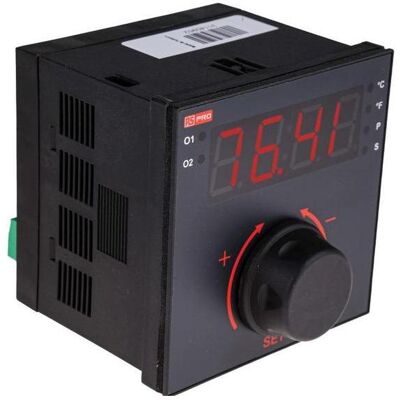 RS PRO PID Temperaturregler, 2 x Relais, Halbleiterrelais Ausgang/ Thermoelement Typ CU-50, Thermoel, Automatisierung RS PRO PID Temperaturregler, 2 x Relais, Halbleiterrelais Ausgang/ Thermoelement Typ CU-50, Thermoel, Automatisierung