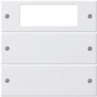 Gira, Zubehör Schalterprogramm, Wippenset 2f Plus System 55 Reinweiss 219227 Gira, Zubehör Schalterprogramm, Wippenset 2f Plus System 55 Reinweiss 219227