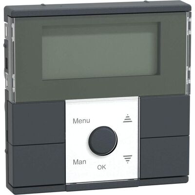Merten, Zeitschaltuhr, Zeitschaltuhr-Modul, anthrazit, System M MEG5755-0414 Merten, Zeitschaltuhr, Zeitschaltuhr-Modul, anthrazit, System M MEG5755-0414