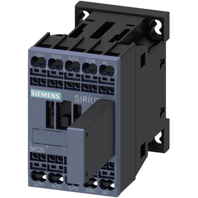 Siemens Schütz - 3RT20162EP02 - AC-3, 9A, 4kW, 3-pol, 230V - Kontaktor Siemens Schütz - 3RT20162EP02 - AC-3, 9A, 4kW, 3-pol, 230V - Kontaktor