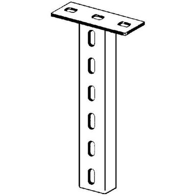 Niedax NIE HUF50/200E3 Hängestiel U-Profil 50x22x200mm Edelstahl, Elektronikzubehör + Gehäuse, Silber Niedax NIE HUF50/200E3 Hängestiel U-Profil 50x22x200mm Edelstahl, Elektronikzubehör + Gehäuse, Silber