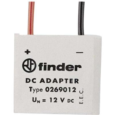 Finder DC-Adapter für die Serie 26 026.9.012, Relais Finder DC-Adapter für die Serie 26 026.9.012, Relais