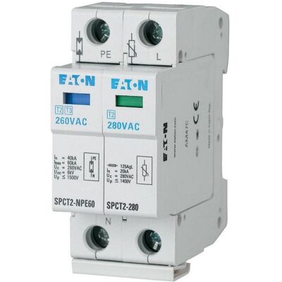 Eaton Überspannungsableiter SPCT2-385-1+NPE - 385V - DIN Schiene Eaton Überspannungsableiter SPCT2-385-1+NPE - 385V - DIN Schiene
