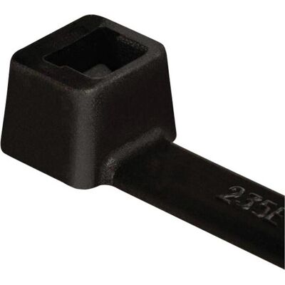 HellermannTyton, Kabelbinder, Cable Tie UV-resistent T40R-PA66W-BK-100 (Kunststoffkabelbinder, 175 mm, 100 Stk.) HellermannTyton, Kabelbinder, Cable Tie UV-resistent T40R-PA66W-BK-100 (Kunststoffkabelbinder, 175 mm, 100 Stk.)