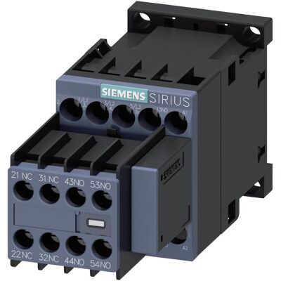 Siemens Schütz SIRIUS 3RT2 - 9A, 4kW, 3-polig - AC-3 Betrieb Siemens Schütz SIRIUS 3RT2 - 9A, 4kW, 3-polig - AC-3 Betrieb