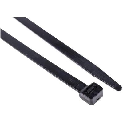 RS PRO, Kabelbinder, Cable Tie 610x9.0 Black Nylon 66 H/duty (Kunststoffkabelbinder, 610 mm, 100 Stk.) RS PRO, Kabelbinder, Cable Tie 610x9.0 Black Nylon 66 H/duty (Kunststoffkabelbinder, 610 mm, 100 Stk.)