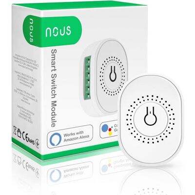 Nous, Smart Plug, Smart WiFi Switch Module L10 1/2 channel Nous, Smart Plug, Smart WiFi Switch Module L10 1/2 channel