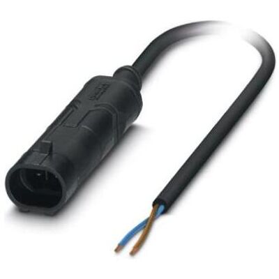 Phoenix Contact 1410752 Sensor-/Aktor-Steckverbinder, konfektioniert 1.50 m Polzahl: 2 1 St., Elektronikkabel + Stecker, Schwarz Phoenix Contact 1410752 Sensor-/Aktor-Steckverbinder, konfektioniert 1.50 m Polzahl: 2 1 St., Elektronikkabel + Stecker, Schwarz