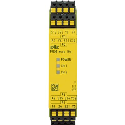 Pilz 784181 PNOZ e4vp C 10/24VDC 1so 1so t, Relais Pilz 784181 PNOZ e4vp C 10/24VDC 1so 1so t, Relais