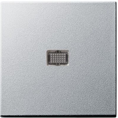 Gira Wippe Kontrollf. gross System 55 F Alu 029826, Schalter + Taster, Silber Gira Wippe Kontrollf. gross System 55 F Alu 029826, Schalter + Taster, Silber