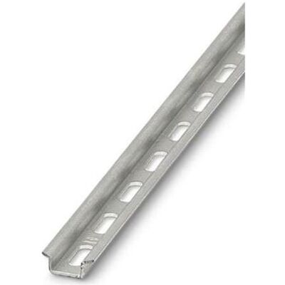 Phoenix Contact Hutschiene gelocht 2000 x 15 x 5.5 mm, Serverschrank Zubehör, Silber Phoenix Contact Hutschiene gelocht 2000 x 15 x 5.5 mm, Serverschrank Zubehör, Silber