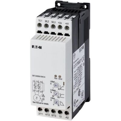 Eaton Moeller Sanftstarter - 3-phasig, 460V, 4A, 1,5kW, IP20 Eaton Moeller Sanftstarter - 3-phasig, 460V, 4A, 1,5kW, IP20