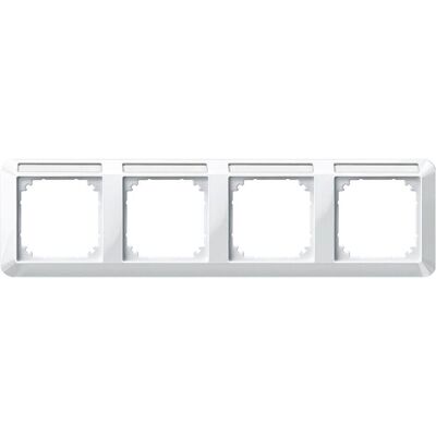 Merten 387419 Rahmen - Horizontalmontage - Polycarbonat - IP20 Merten 387419 Rahmen - Horizontalmontage - Polycarbonat - IP20
