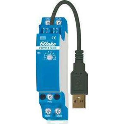 Eltako, Zubehör Schalterprogramm, RS485-Bus-Gateway mit USB Anschluss FGW14-USB (30014049) Eltako, Zubehör Schalterprogramm, RS485-Bus-Gateway mit USB Anschluss FGW14-USB (30014049)