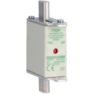 Hager, Sicherung, LNH000016M6A (16 A) Hager, Sicherung, LNH000016M6A (16 A)