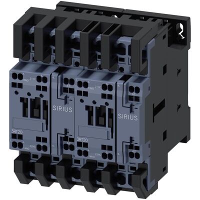 Siemens Wendeschütz AC 11kW/AC 25A/AC 110V/50Hz 3RA2326-8XB30-2AK6, Relais Siemens Wendeschütz AC 11kW/AC 25A/AC 110V/50Hz 3RA2326-8XB30-2AK6, Relais