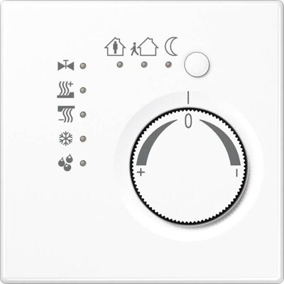 JUNG Raumtemperaturregler UP LS KNX aws glz LS2178TSWW, Thermostat, Weiss JUNG Raumtemperaturregler UP LS KNX aws glz LS2178TSWW, Thermostat, Weiss