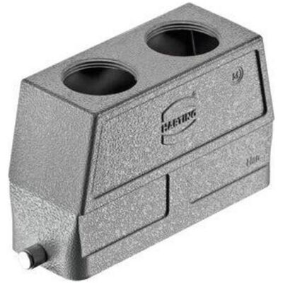 Harting Tüllengehäuse, Elektronikkabel + Stecker, Grau Harting Tüllengehäuse, Elektronikkabel + Stecker, Grau