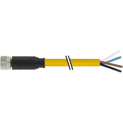 Murr Elektronik Steckverbinder, Elektronikkabel + Stecker, Gelb Murr Elektronik Steckverbinder, Elektronikkabel + Stecker, Gelb