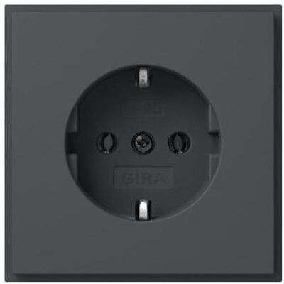 Gira TX-44 Anthrazit IP20 Steckdose Gira TX-44 Anthrazit IP20 Steckdose