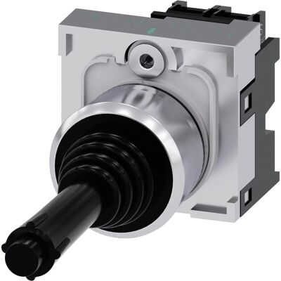 Siemens Steuerschalter 2stuf IP65 2richt Ř22,3mm 3SU1150-7BD88-1NA0, Schalter + Taster, Schwarz Siemens Steuerschalter 2stuf IP65 2richt Ř22,3mm 3SU1150-7BD88-1NA0, Schalter + Taster, Schwarz