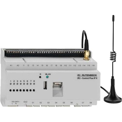 Rutenbeck, Aktor, IP-Schaltaktor/Sensor f.REG-Montage TCR IP 8 (Schaltaktor) Rutenbeck, Aktor, IP-Schaltaktor/Sensor f.REG-Montage TCR IP 8 (Schaltaktor)