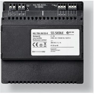 Siedle NG 706-30/33-0 Netzgerät - Stromversorgung Siedle NG 706-30/33-0 Netzgerät - Stromversorgung