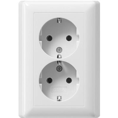 Gira Modell 078803 - Doppel-Schuko Steckdose - Steckdose Gira Modell 078803 - Doppel-Schuko Steckdose - Steckdose