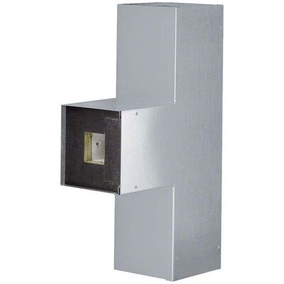 Hager, Leitungsführung, TEH L6916VERZ Kanal T-Stück FWK 90/50060 Stahlblech verzinkt (30 cm) Hager, Leitungsführung, TEH L6916VERZ Kanal T-Stück FWK 90/50060 Stahlblech verzinkt (30 cm)