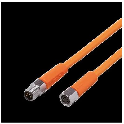 IFM EVT182, Elektronikkabel + Stecker, Orange IFM EVT182, Elektronikkabel + Stecker, Orange