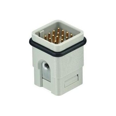 Harting Stifteinsatz, Elektronikkabel + Stecker, Grau Harting Stifteinsatz, Elektronikkabel + Stecker, Grau