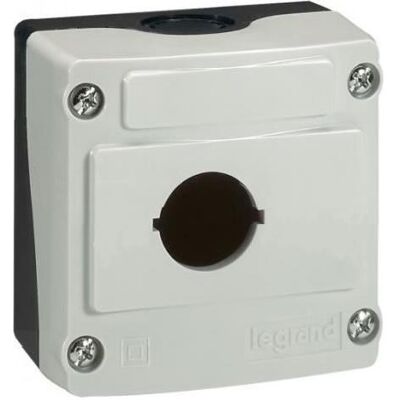Legrand Kassettengehäuse 1-Loch 22mm grau IP66 (024200) (Gehäuse), Elektronikzubehör + Gehäuse, Grau Legrand Kassettengehäuse 1-Loch 22mm grau IP66 (024200) (Gehäuse), Elektronikzubehör + Gehäuse, Grau