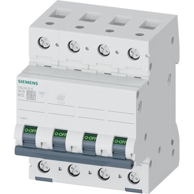 Siemens 5SL6413-6 400V 6kA 4-polig Leitungsschutzschalter Siemens 5SL6413-6 400V 6kA 4-polig Leitungsschutzschalter