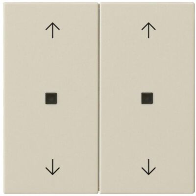 Gira Wippe 2f Pfeile Kontrollf. System 55 538601, Schalter + Taster, Weiss Gira Wippe 2f Pfeile Kontrollf. System 55 538601, Schalter + Taster, Weiss