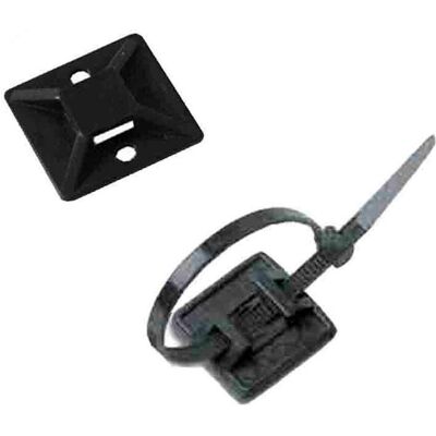 EDM, Kabelbinder, Klebstoffunterstützung für Blister Neutral (Kunststoffkabelbinder, 25 Stk.) EDM, Kabelbinder, Klebstoffunterstützung für Blister Neutral (Kunststoffkabelbinder, 25 Stk.)