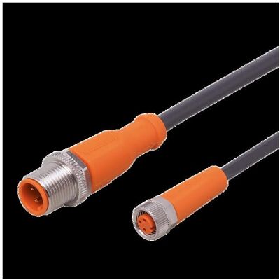 IFM EVC414, Elektronikkabel + Stecker, Orange IFM EVC414, Elektronikkabel + Stecker, Orange