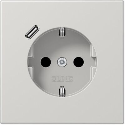 Jung LS1520-18CLG - Schuko-Steckdose mit USB-C Jung LS1520-18CLG - Schuko-Steckdose mit USB-C