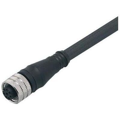 IFM E11855, Elektronikkabel + Stecker, Schwarz IFM E11855, Elektronikkabel + Stecker, Schwarz